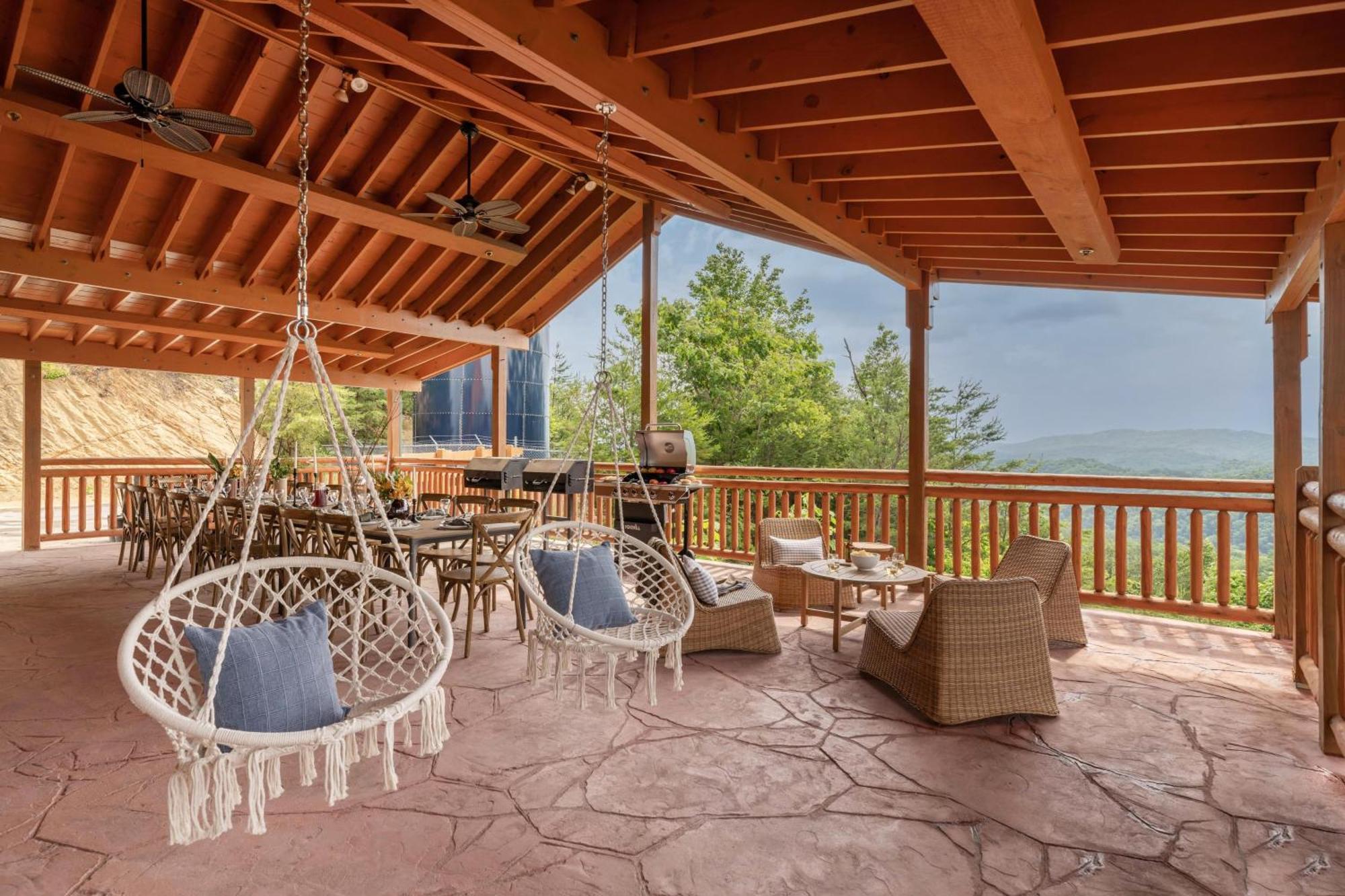 Sugarland By Avantstay Sleeps 28 Home Theatre Two Hot Tubs Indoor Pool Incredible Views Pigeon Forge Esterno foto