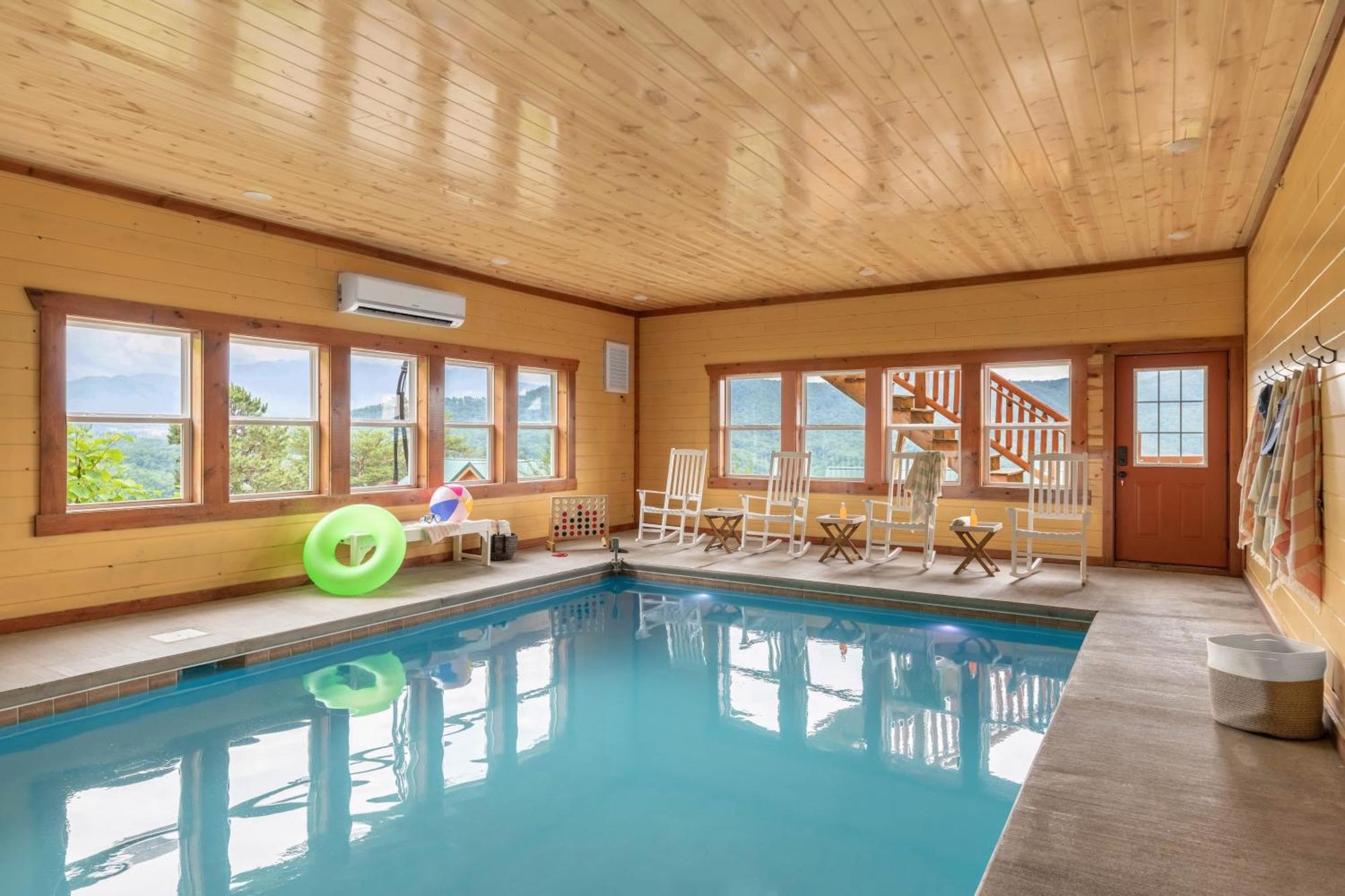 Sugarland By Avantstay Sleeps 28 Home Theatre Two Hot Tubs Indoor Pool Incredible Views Pigeon Forge Esterno foto